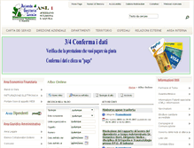 Tablet Screenshot of albopretorio.asl1abruzzo.it
